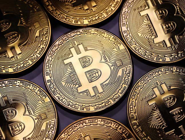 Image for article titled Bitcoin On Path To Functioning Just Like Real Currency After Small Concentration Of People Acquire Majority Of It