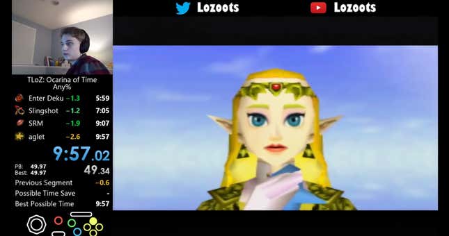 Image for article titled Ocarina Of Time Speedruns Are Now Under Ten Minutes Because Reality Is A Lie Made To Be Broken