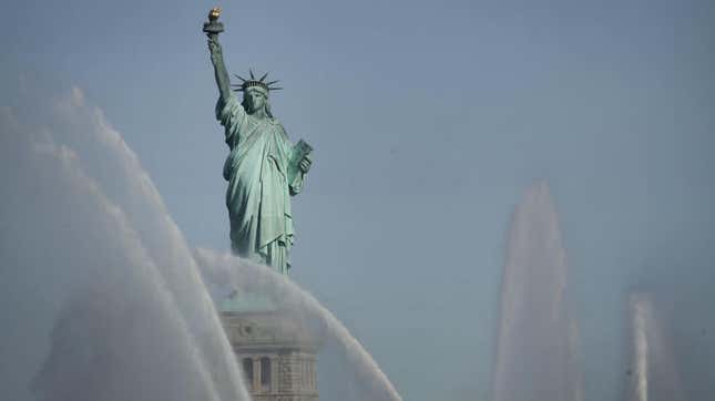 Image for article titled Did You Know Lady Liberty Was a Monument to Slavery Abolishment, Not Immigration? [Corrected]