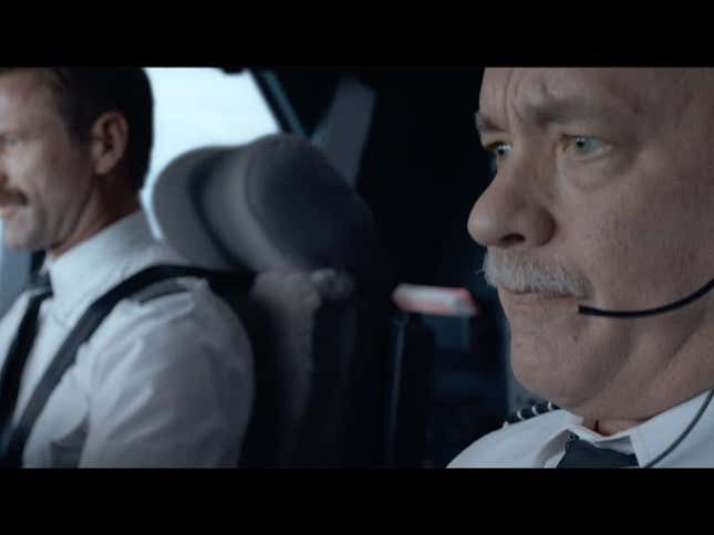 Tom Hanks struggles with being a hero in this trailer for <i>Sully</i>