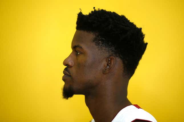 Image for article titled Jimmy Butler Compares Himself To A Work Of Art, Specifically A Banksy