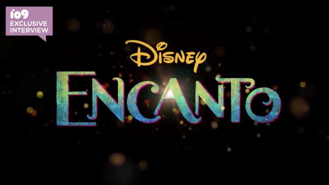 The logo for Encanto. 