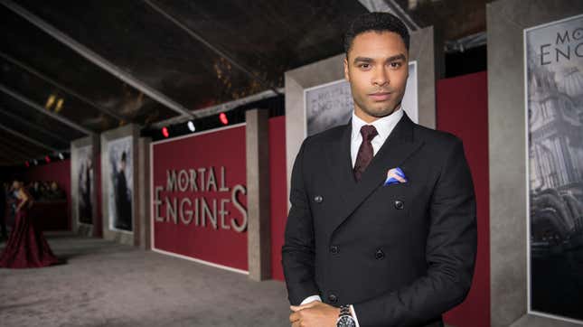 Regé-Jean Page at the premiere of Mortal Engines at the Regency Village Theatre on December 5, 2018.