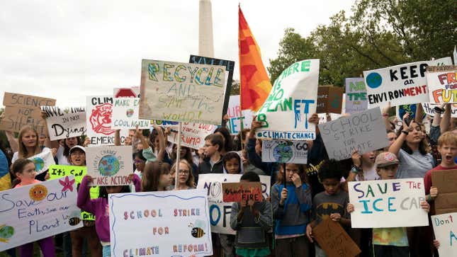 Image for article titled How to Support the Global Climate Strike
