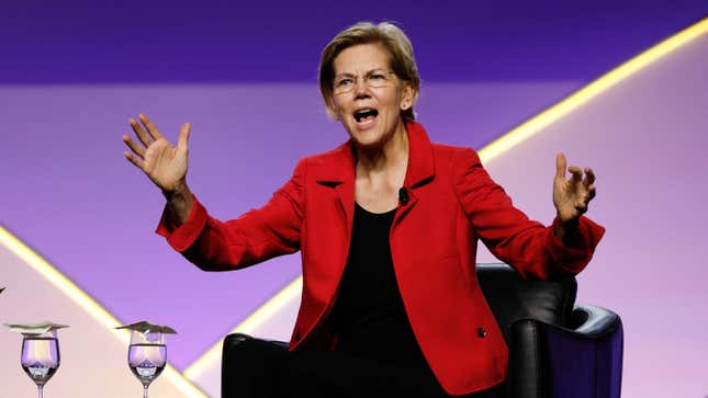 Image for article titled Elizabeth Warren Has a Plan To Counter Evil ISPs With Public Broadband