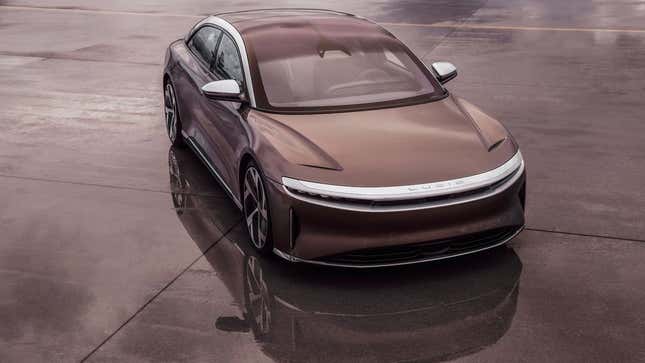 Imagen para el artículo titulado Así es el impresionante Lucid Air, o por qué Tesla y Elon Musk deberían estar preocupados