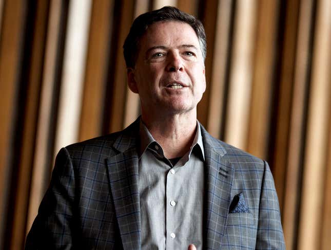 Image for article titled Comey Warns Democrats That Having Leftist Politics Gets You On The FBI Watchlist