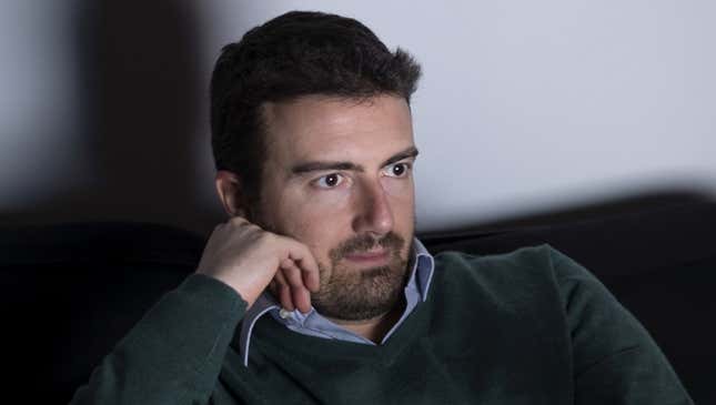 Image for article titled Area Man Thankful To Be Single During Golden Age Of Television