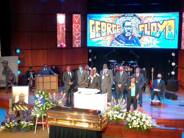 Image for article titled George Floyd Remembered at Powerful Memorial Service in Minneapolis