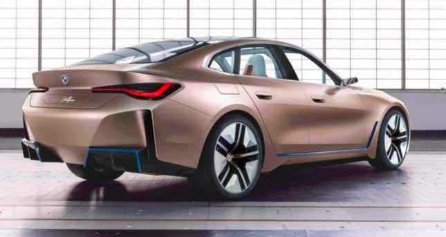 Imagen para el artículo titulado BMW Concept i4: un vistazo al arma secreta de BMW contra Tesla