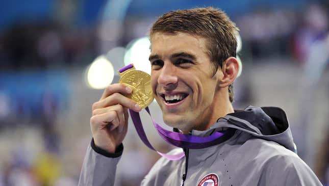 Image for article titled Michael Phelps On Setting Record For Most Olympic Medals: &#39;Shiny&#39;
