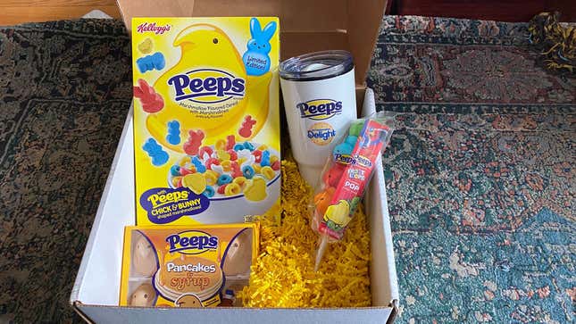 Image for article titled Peeps, the new breakfast of champions