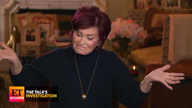 Image for article titled Sharon Osbourne: It&#39;s the Cancel Culture, Innit?