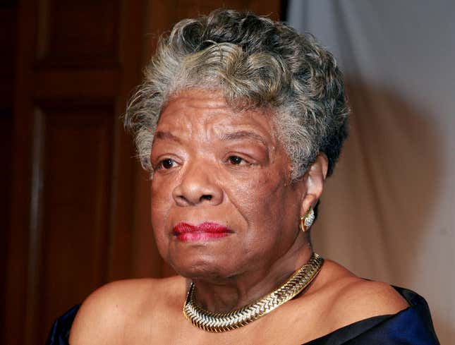 Image for article titled Maya Angelou, Poet, Author, Civil Rights Activist, And—Holy Cow—Tony Award–Nominated Actress, College Professor, Magazine Editor, Streetcar Conductor—Really? Streetcar Conductor? Wow—Calypso Singer, Nightclub Performer, And Foreign Journalist, Dead At 86