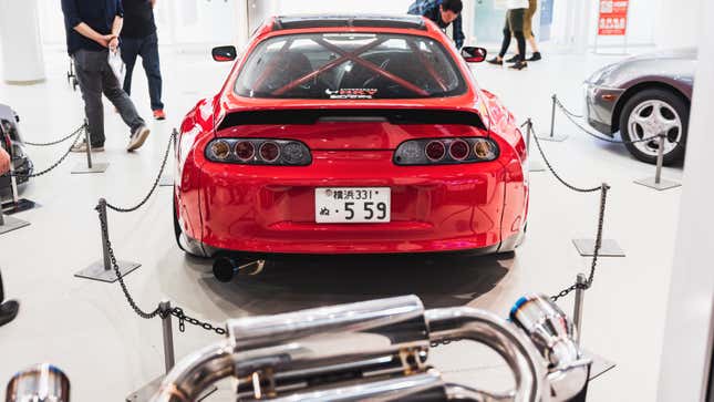 Image for article titled Toyota Brought the Most Iconic Modified Supras to Celebrate the 2020 Supra in Japan
