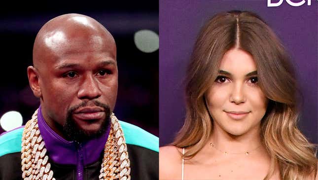Image for article titled Promoter Confirms Boxing Match Between Floyd Mayweather And YouTuber Olivia Jade
