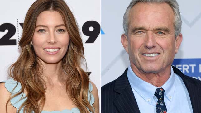 Image for article titled Legislative Staffer Describes Meeting With Jessica Biel and Robert F. Kennedy Jr. as They Lobbied to Kill a Bill Tightening Vaccine Exemptions