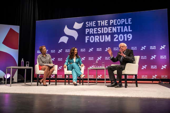 Image for article titled Bernie Sanders Has a Black Woman Problem, and That's Going to Prove Impossible to Get Beyond