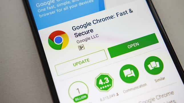 Image for article titled How to Unlock Chrome&#39;s Hidden Bottom Toolbar in Android