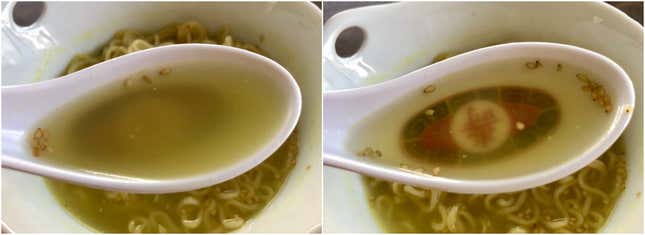 Image for article titled Should you cook instant ramen noodles and soup separately?