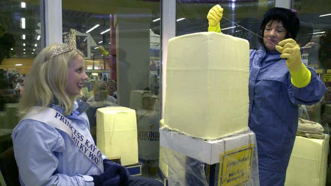 Linda Christensen at work in 2003