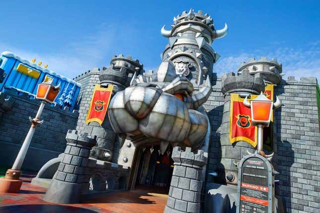 Imagen para el artículo titulado Super Nintendo World finalmente abrió sus puertas en Japón