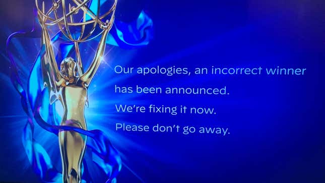 Image for article titled The Emmys accidentally give Jason Bateman an Emmy, quickly apologize and take it back
