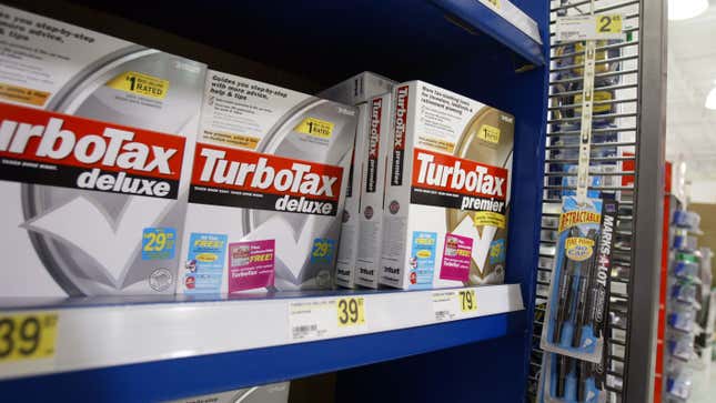 Image for article titled TurboTax Purposely Hid Its Free Tax-Filing Page From Google Search