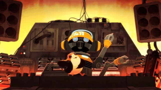 This Trio of <i>Star Wars</i> Animated Shorts Takes You to <i>Galaxy's Edge</i> in the Cutest Way