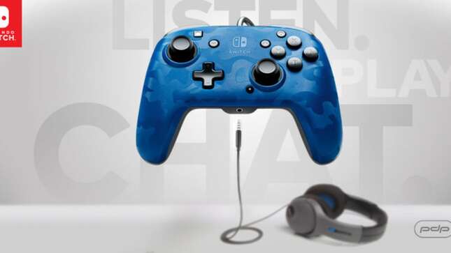 Imagen para el artículo titulado Echa un vistazo al primer mando de la Switch con jack para auriculares