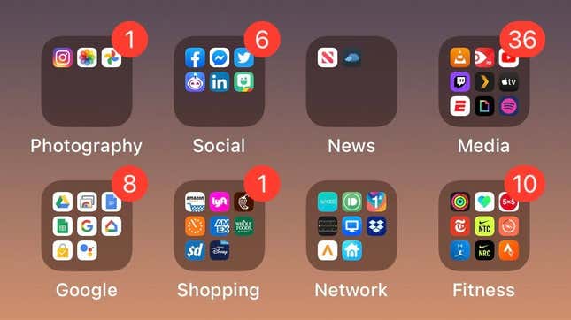 Image for article titled Stop Hoarding Apps With the Help of iOS 14