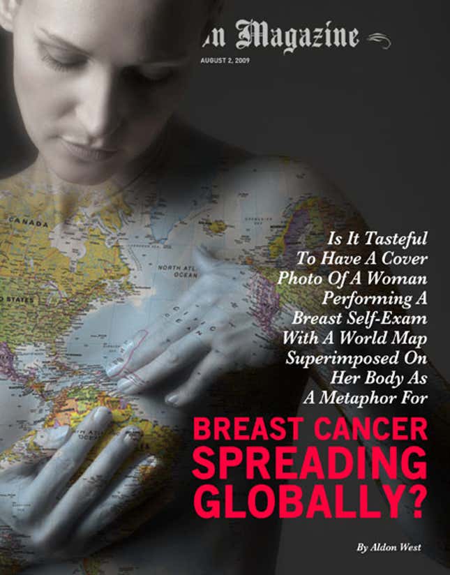 Image for article titled The Onion On Breast Cancer