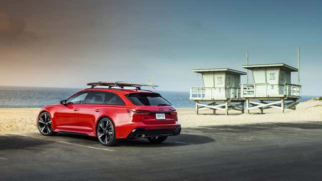 Image for article titled You Can Park A 2021 Audi RS6 Avant In Your Driveway For $109,995