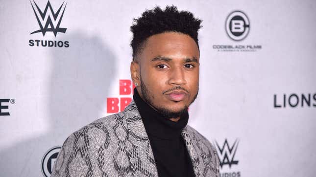 Trey Songz attends the “Blood Brother” New York Screening at Regal Battery Park 11 on November 29, 2018 in New York City.