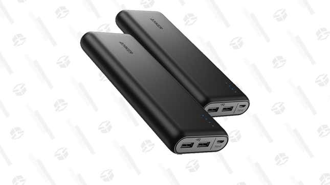 Two Anker PowerCore 20,100mAh Power Banks | $49 | SideDeal