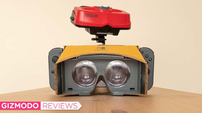 Image for article titled The Nintendo Switch&#39;s Labo VR Kit Is Cheap VR That Doesn&#39;t Suck