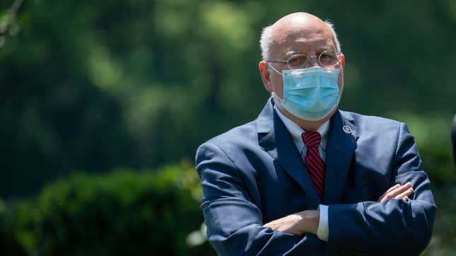 Image for article titled Report: CDC Director Dr. Robert Redfield Concerned Trump Admin Has It Out for Him
