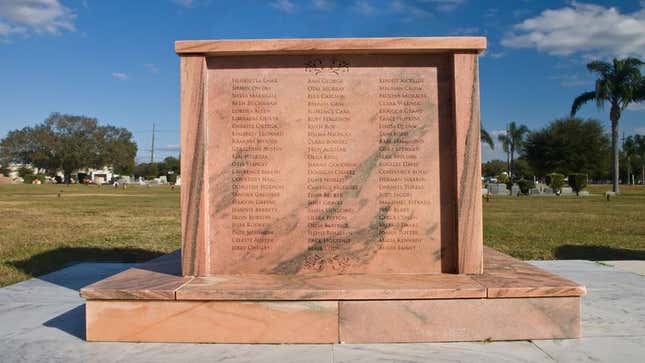 Image for article titled Report: 55% Of Nation’s Granite Now Engraved With Names Of Victims