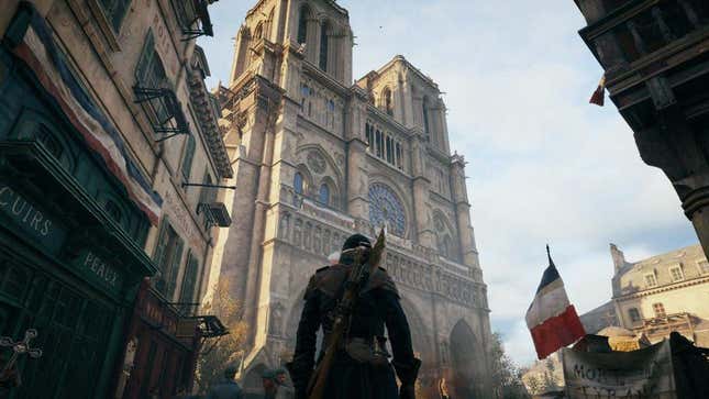 Image for article titled Steam Users Flood Assassin&#39;s Creed Unity With Positive Reviews Following Ubisoft&#39;s Notre-Dame Efforts