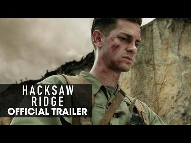 Andrew Garfield goes to war without a gun in trailer for Mel Gibson’s <i>Hacksaw Ridge</i>