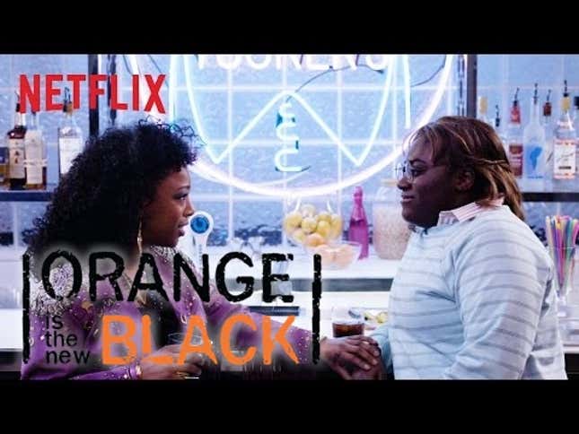 Poussey and Taystee Meet Again in San Junipero