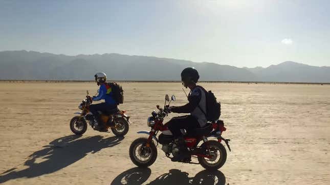  Conducir millas en México en Honda Monkeys es más difícil de lo que parece y parece realmente difícil