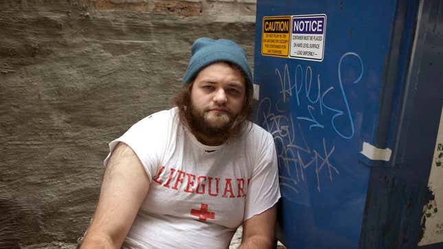 Image for article titled Homeless Man Has No Idea What To Do With Visiting Parents