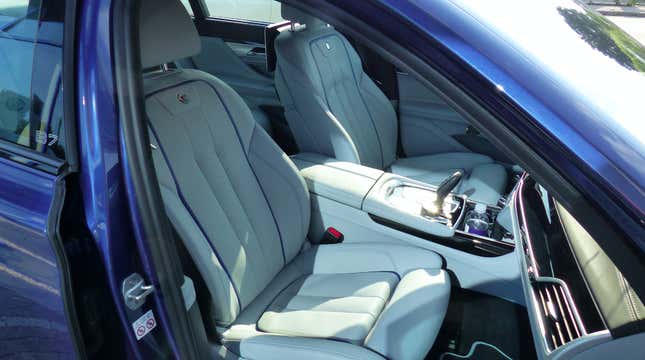 Image for article titled What It Was Like to Go 170 MPH in BMW's Swankiest Super Sedan
