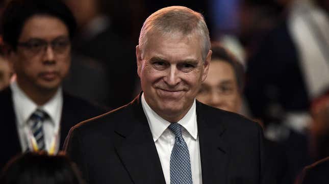 Image for article titled Report: Prince Andrew Is Scared