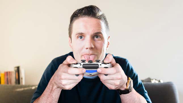 Image for article titled Innovation FTW: New PS5 Controller Features Third Joystick You Operate With Your Tongue