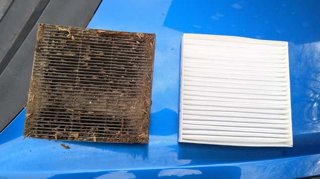 Image for article titled I Finally Changed The Cabin Air Filter In My Car And It Was Just The Filthiest Goddamn Thing