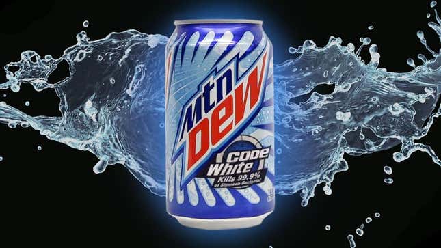 Image for article titled New Mountain Dew Vows To Kill 99.9% Of Stomach Bacteria