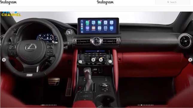 Image for article titled The Completely Leaked 2021 Lexus IS Stays Weird And Pulls It Off