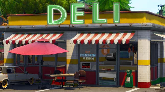 Image for article titled ‘Fortnite’ Players Up In Arms Over New Map Addition After Discovering Its Deli Counter Only Features 2 Types Of Salami